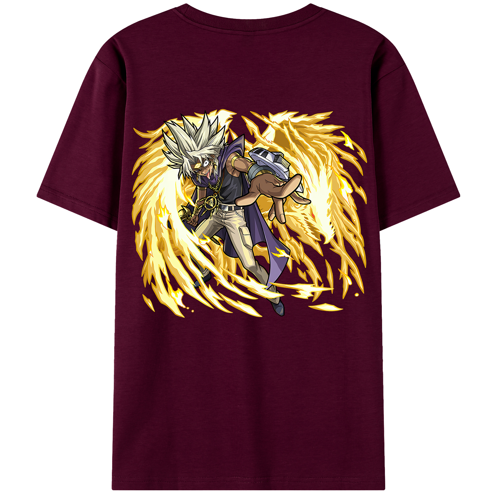 （画像用） 遊☆戯☆王 Yu-Gi-Oh! レディース半袖Tシャツ(バックプリント)